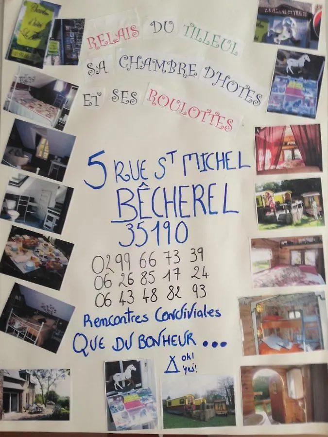 Les Roulottes Du Tilleul Hotel Becherel Luxury tent